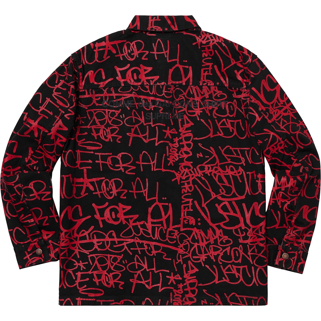 Supreme®/Comme des Garçons SHIRT® Printed Canvas Chore Coat view 3